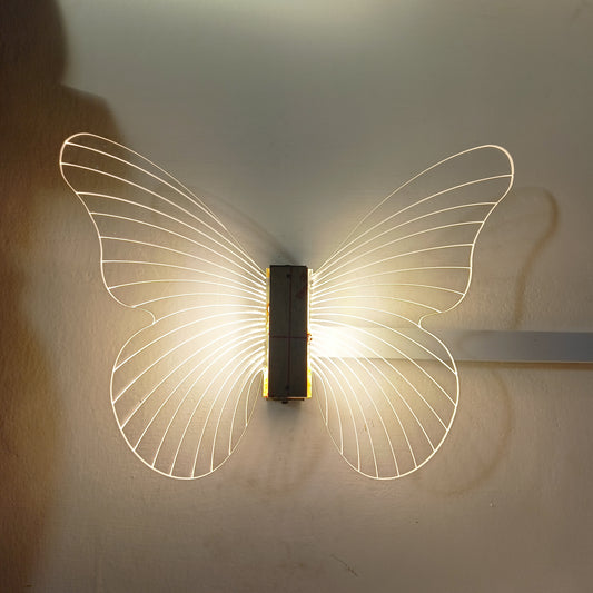 Butterfly Line Shape Wall Light